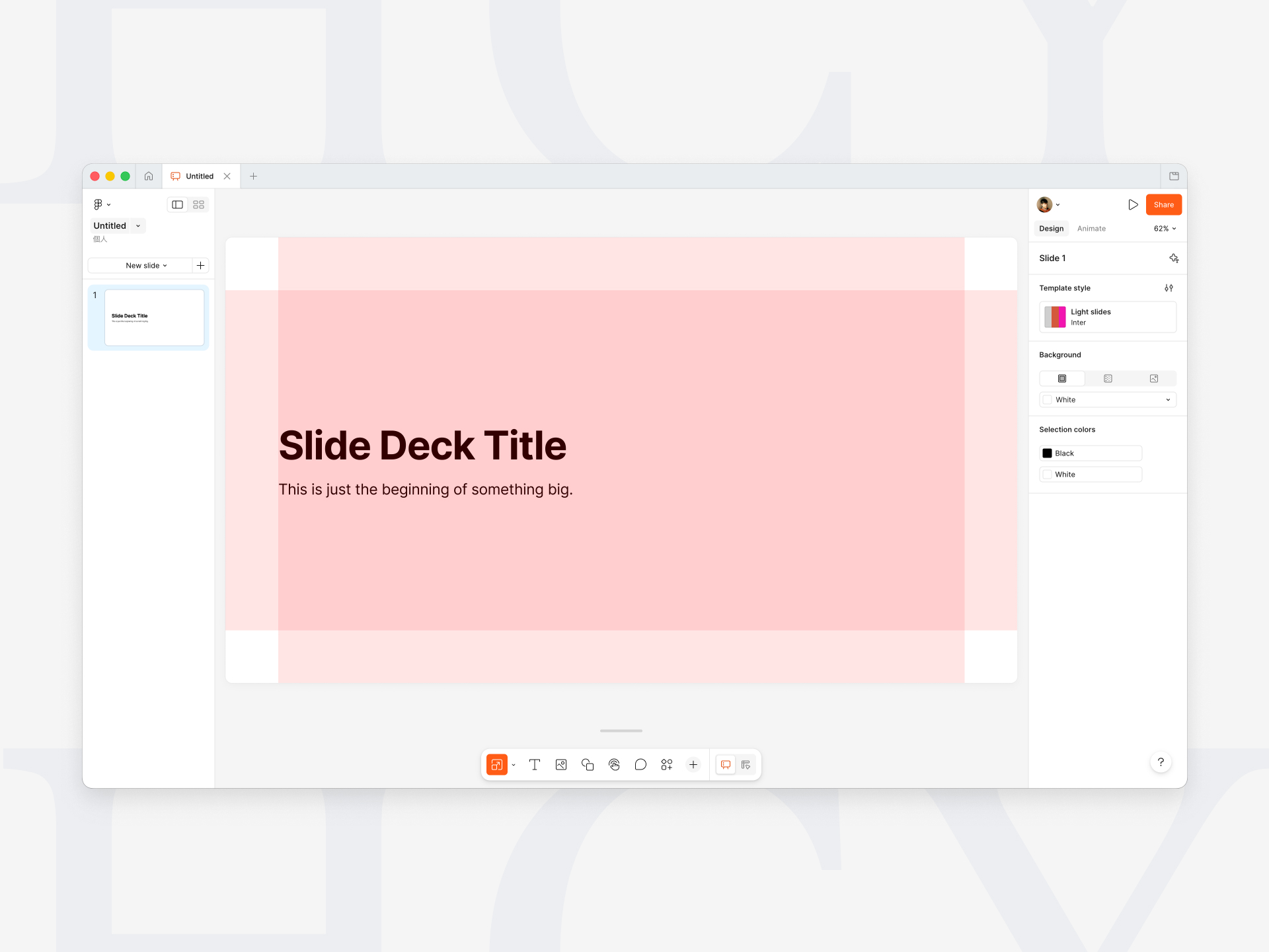 承邑牌設計秘訣 在「簡報」模式下，完全沒有關閉格線的介面。對於初次使用產品的人來說，感到困惑是必然的